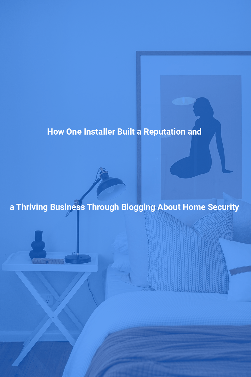 How One Installer Built a Reputation and a Thriving Business Through Blogging About Home Security