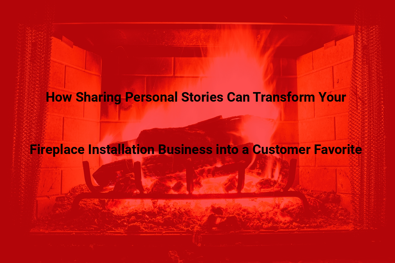 How Sharing Personal Stories Can Transform Your Fireplace Installation Business into a Customer Favorite