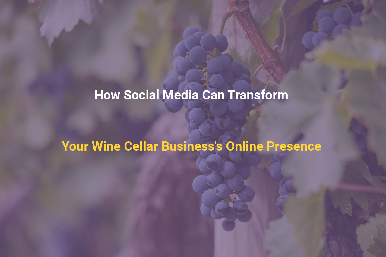 How Social Media Can Transform Your Wine Cellar Businesss Online Presence
